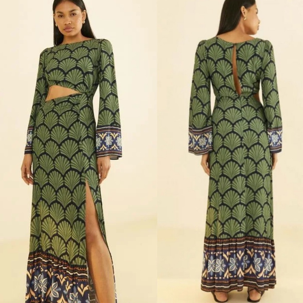 FARM Rio Shell Maxi Dress - Picture 5 of 10